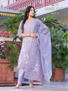 9626 Label Khoj Heavy Linen Handwork Readymade Suits Catalog	